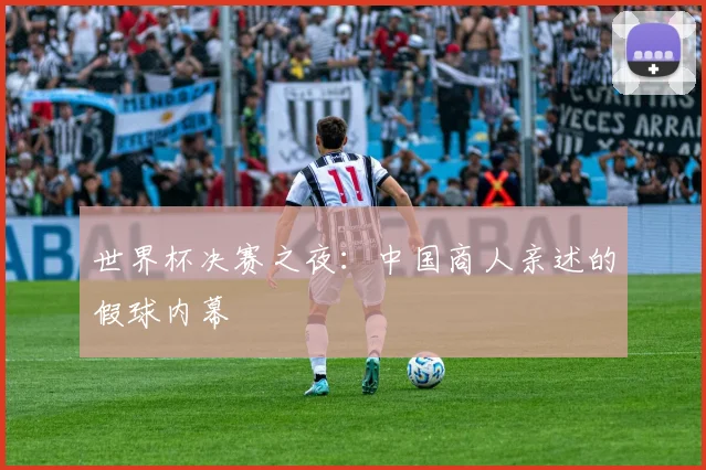 世界杯决赛之夜:中国商人亲述的假球内幕